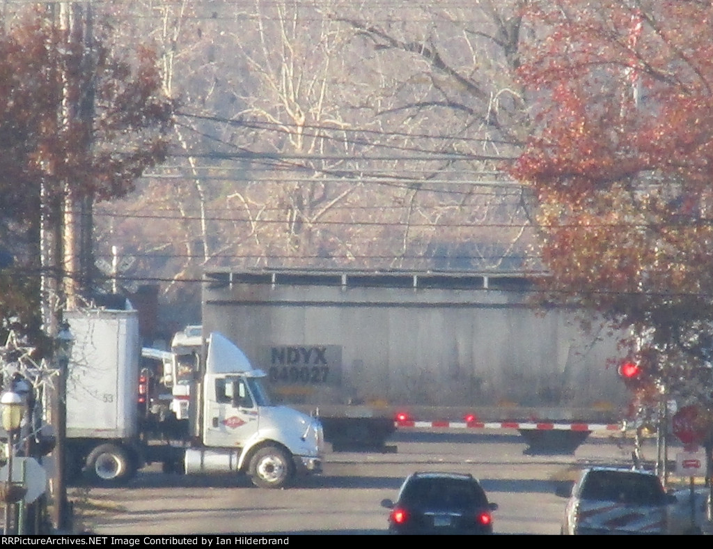 Interchange train down main street 4